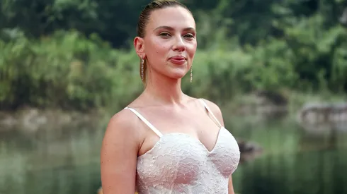 Scarlett Johansson attends the "Jurassic World Rebirth" New York Premiere at Lincoln Center.