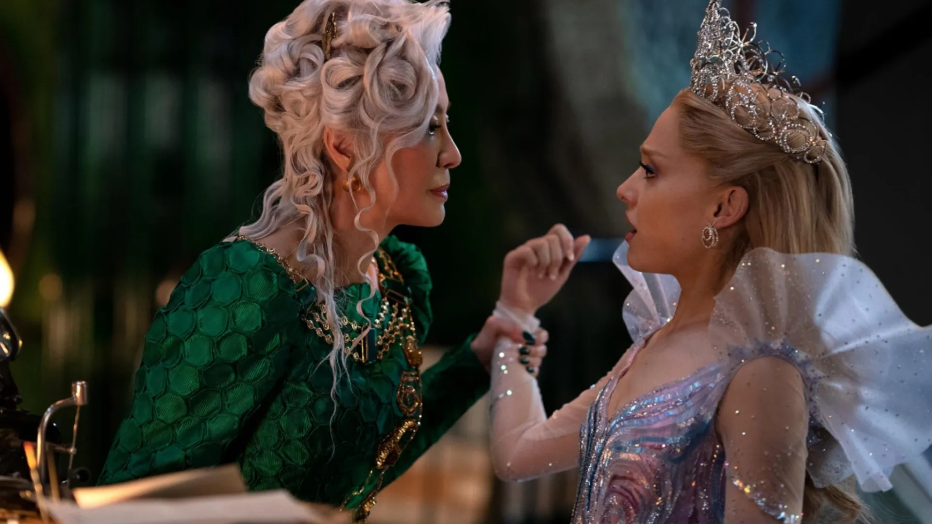 Michelle Yeoh and Ariana Grande in Wicked: For Good (2025) // IMDb