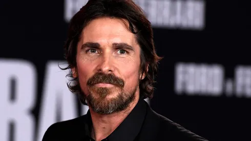 Christian Bale attends the Premiere Of FOX's "Ford V Ferrari" at TCL Chinese Theatre.