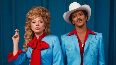 Lady Gaga and Bruno Mars in "Die with a Smile"