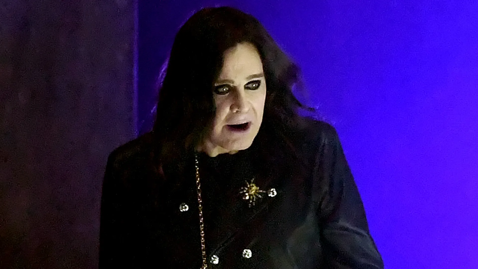 Ozzy Osbourne performs onstage during the 2019 American Music Awards at Microsoft Theater on November 24, 2019 in Los Angeles, California. (Photo by Kevin Winter/Getty Images for dcp)