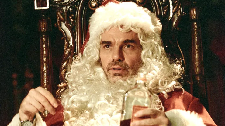 Billy Bob Thornton in Bad Santa.