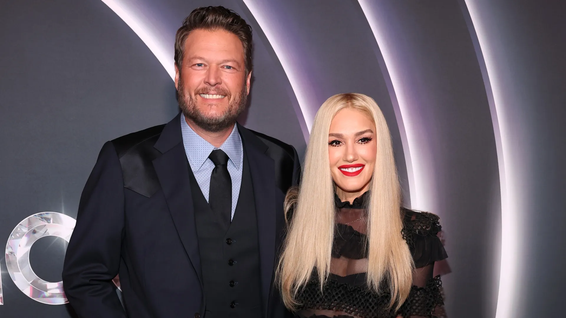 Blake Shelton and Gwen Stefani attend NBC’s Opry 100: A Live Celebration in 2025. (Source: Terry Wyatt/Getty Images)