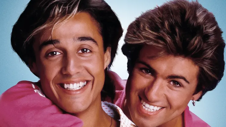 Andrew Ridgeley and George Michael of Wham!