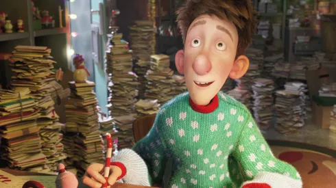 James McAvoy in Arthur Christmas (2011)