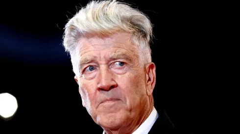 David Lynch walks the red carpet during the 12th Rome Film Fest at Auditorium Parco Della Musica.