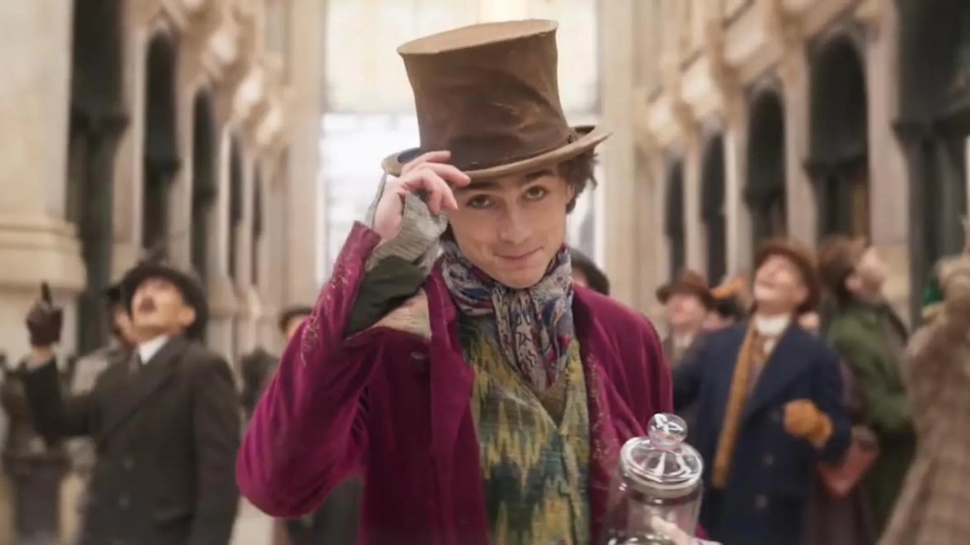 Timothée Chalamet in Wonka / IMDb