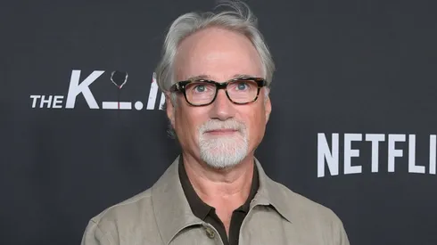 David Fincher attends Netflix's "The Killer" Los Angeles Academy Museum Screening at Academy Museum of Motion Pictures.