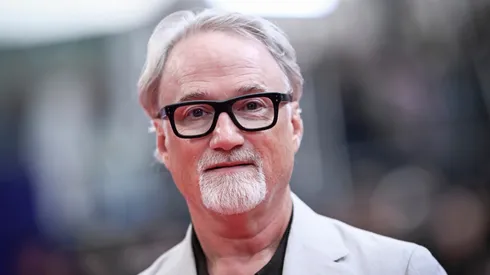 David Fincher attends "The Killer" Headline Gala premiere during the 67th BFI London Film Festival at The Royal Festival Hall.