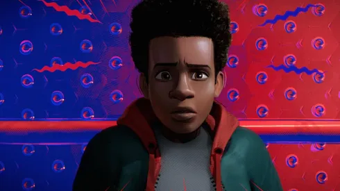 Shameik Moore in Spider-Man: Into the Spider-Verse (2018)