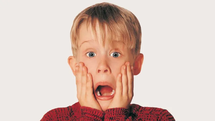 Macaulay Culkin in "Home Alone."