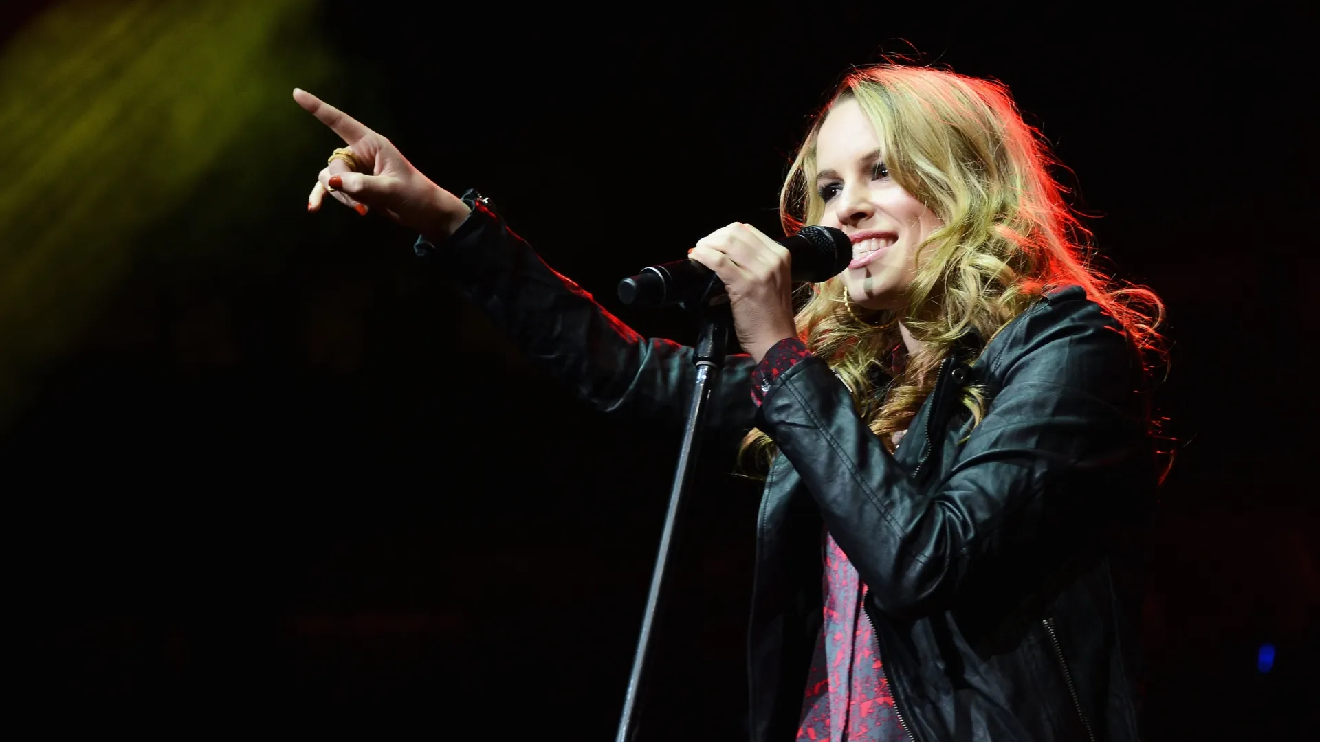 Bridgit Mendler performs onstage during Q102s Jingle Ball 2012 presented by XFINITY, at Wells Fargo Center on December 5, 2012 in Philadelphia. (Photo by Jason Kempin/Getty Images for Jingle Ball 2012)