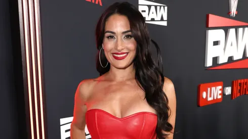 Nikki Garcia attends Netflix's Debut of WWE Monday Night Raw in 2025.