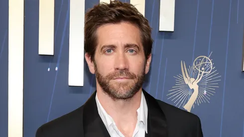 Jake Gyllenhaal attends the 77th Primetime Emmy Awards at Peacock Theater.