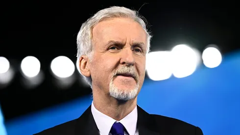 James Cameron attends the world premiere of James Cameron's "Avatar: The Way of Water" at the Odeon Luxe Leicester Square.