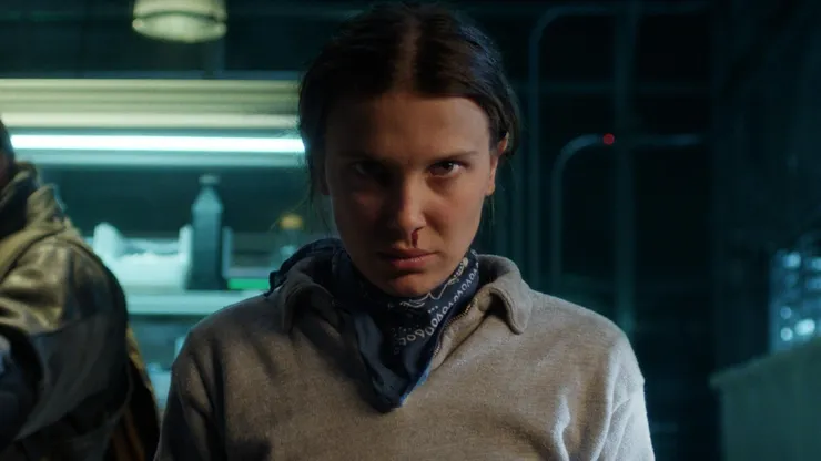 Millie Bobby Brown in "Stranger Things."