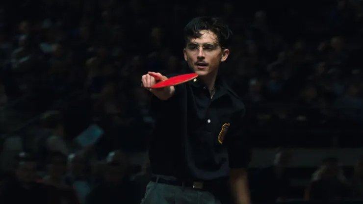 Timothée Chalamet in Marty Supreme (2025)