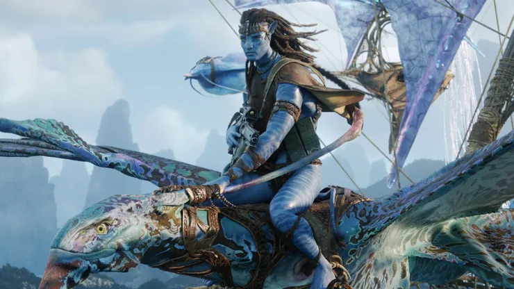 Sam Worthington in "Avatar: Fire and Ash."