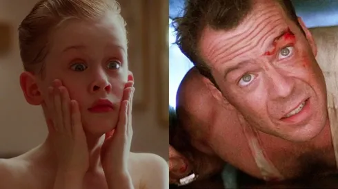 Macaulay Culkin in "Home Alone - Bruce Willis in "Die Hard."
