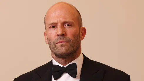 Jason Statham poses in the portrait studio during the Red Sea International Film Festival 2023.