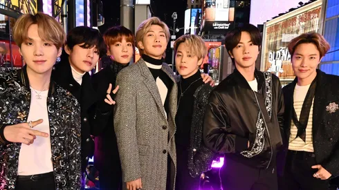 BTS attend Dick Clark's New Year's Rockin' Eve With Ryan Seacrest 2020.