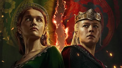 Olivia Cooke and Emma D'Arcy in "House of the Dragon."