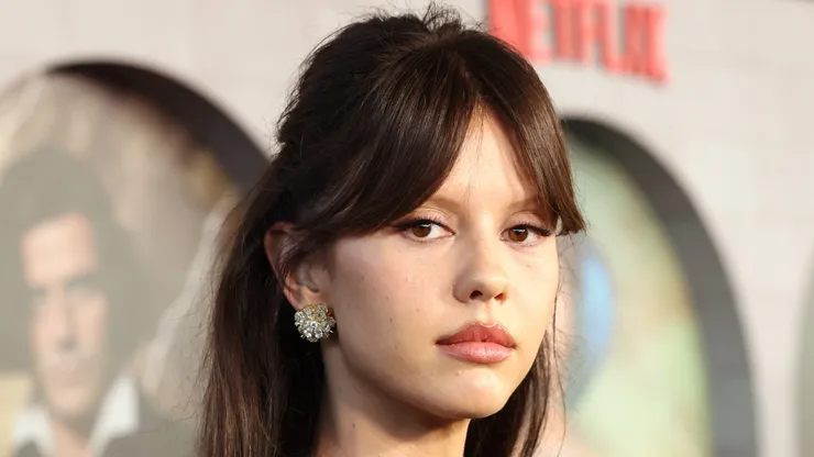 Mia Goth attends Netflix's "Frankenstein" Los Angeles Premiere.