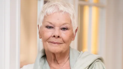 Judi Dench poses at the 'Red Joan' portrait session during the 14th Zurich Film Festival.