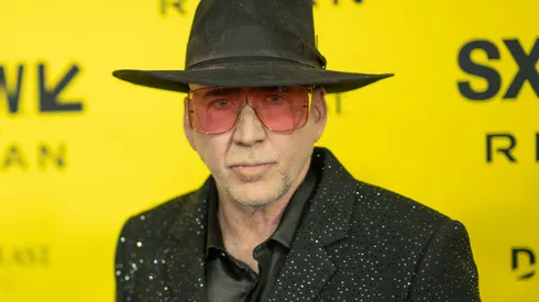 Nicolas Cage attends the North American premiere of 'The Surfer' in 2025.