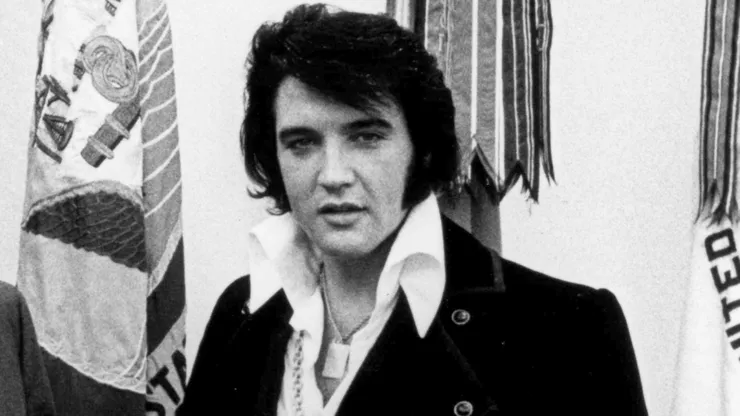 Elvis Presley December 21, 1970 at the White House.
