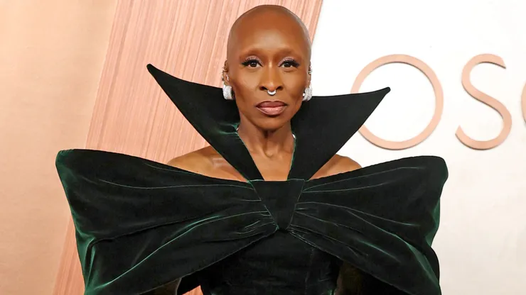 Cynthia Erivo attends the 97th Annual Oscars at Dolby Theatre on March 02, 2025.