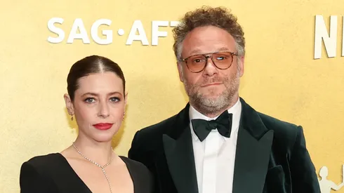 Lauren Miller Rogen and Seth Rogen attend the 32nd Annual Actor Awards at Shrine Auditorium and Expo Hall.