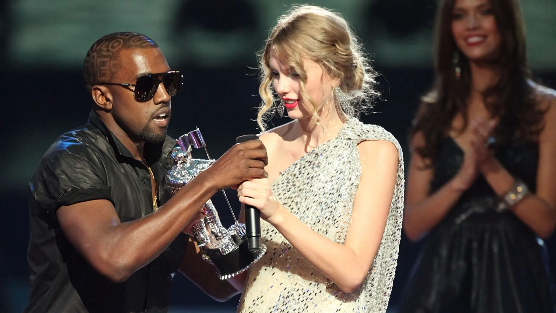 Kanye West and Taylor Swift (Source: Christopher Polk/Getty Images)