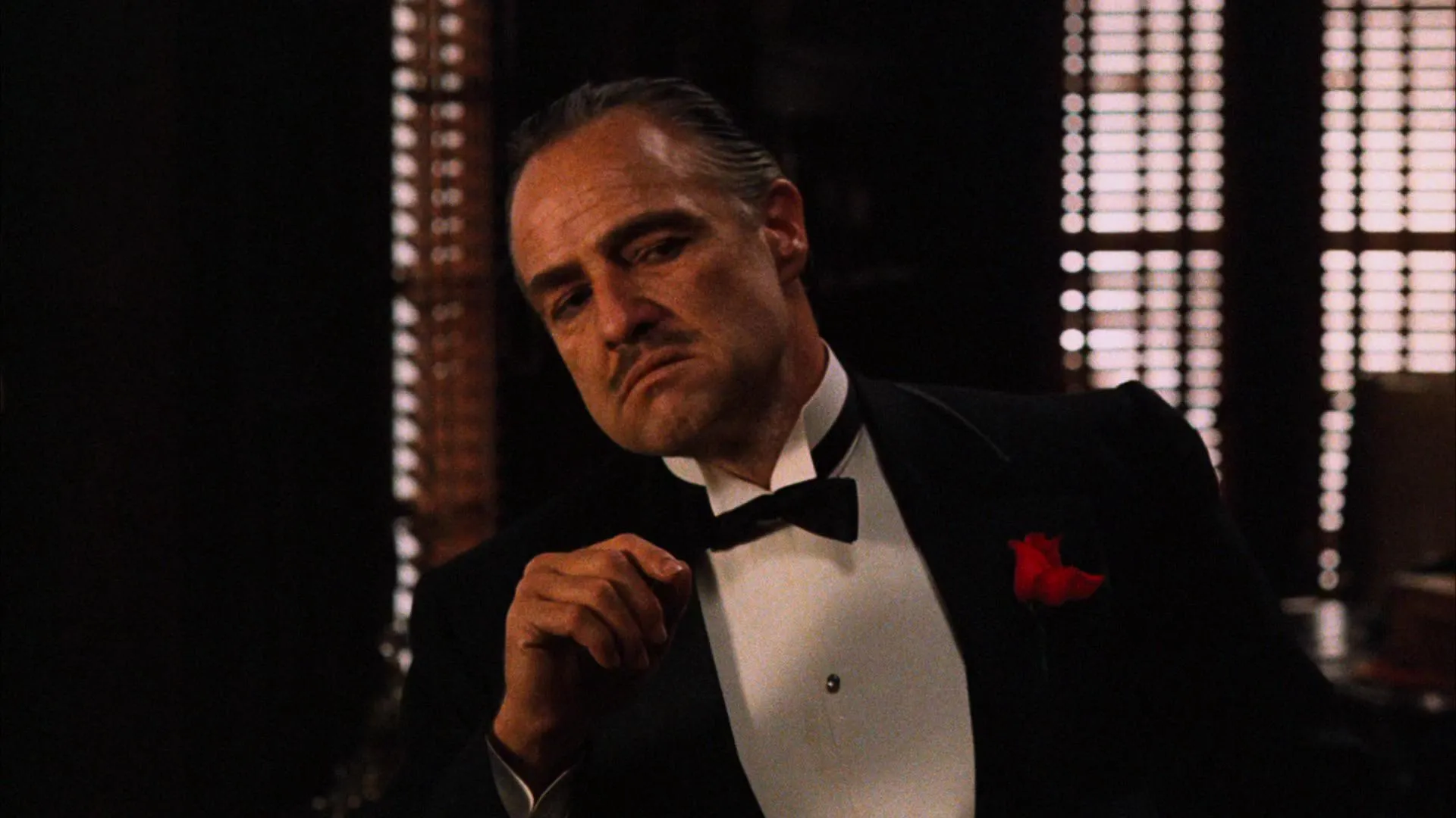 Marlon Brandon in The Godfather (Source: IMDb)