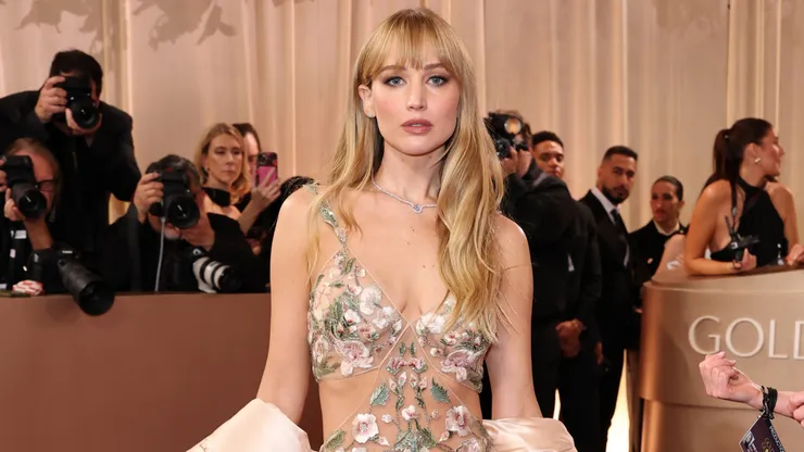 Jennifer Lawrence attends the 83rd Annual Golden Globe Awards in 2026.