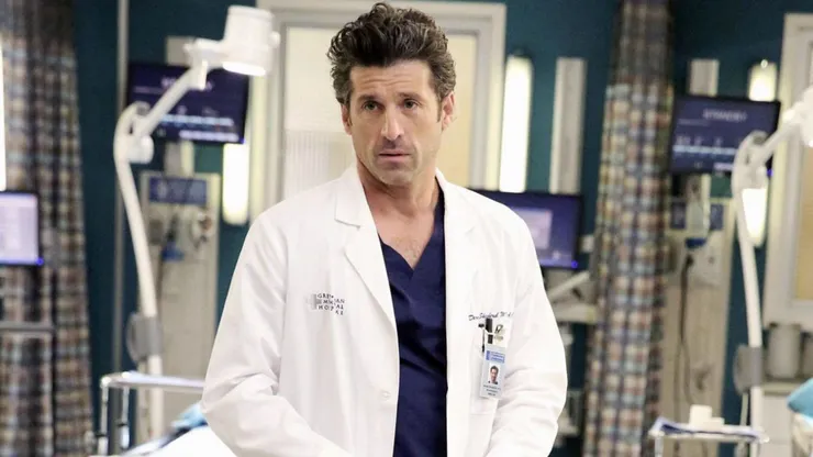 Patrick Dempsey in Grey's Anatomy.
