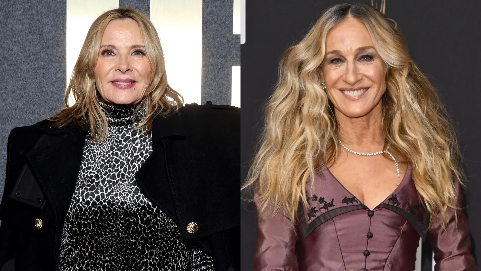 Kim Cattrall and Sarah Jessica Parker (Source: Pascal Le Segretain/Getty Images for Balmain — Eamonn M. McCormack/Getty Images)