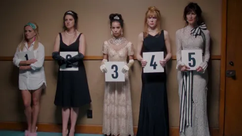 Nicole Kidman, Laura Dern, Reese Witherspoon, Shailene Woodley and Zoe Kravitz in Big Little Lies.