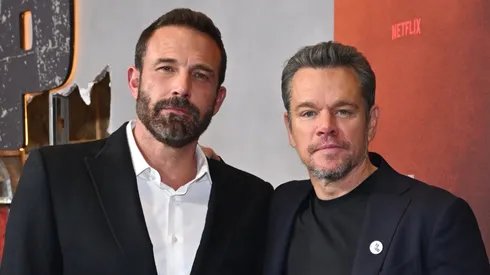 Ben Affleck and Matt Damon attend The Rip World Premiere at Alice Tully Hall.
