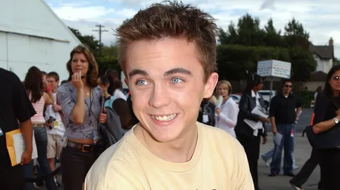 Frankie Muniz attends Nickelodeon's 16th Annual Kid's Choice Awards at the Barker Hangar.