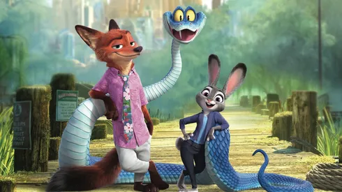 Jason Bateman, Ginnifer Goodwin and Ke Huy Quan.
