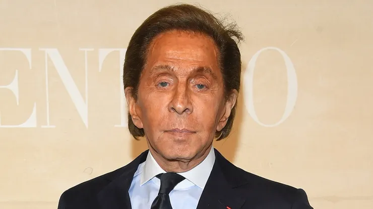 Designer Valentino Garavani attends the Valentino Haute Couture Spring Summer 2019 show as part of Paris Fashion Week.