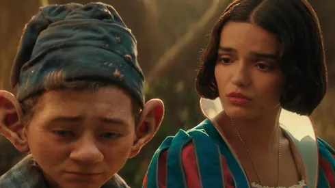 Andrew Barth Feldman and Rachel Zegler.
