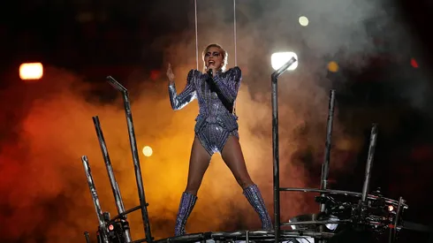 Lady Gaga performs during the Pepsi Zero Sugar Super Bowl 51 Halftime Show at NRG Stadium on February 5, 2017 in Houston, Texas.