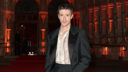 Joseph Quinn attends the Clooney Foundation for Justice's The Albies at the Natural History Museum on October 03, 2025 in London, England.