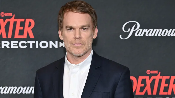Michael C. Hall attends the Dexter: Resurrection world premiere in NY at Alice Tully Hall on July 09, 2025 in New York City.