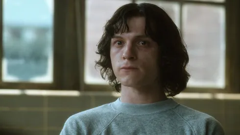 Tom Holland in The Crowded Room.