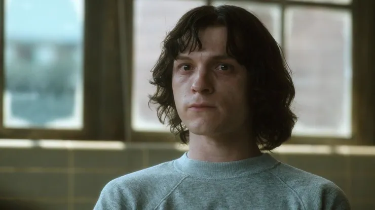 Tom Holland in The Crowded Room.