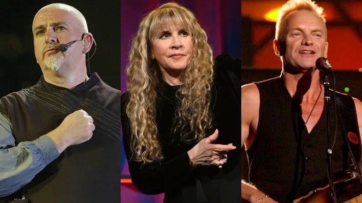 Peter Gabriel, Stevie Nicks and Sting
