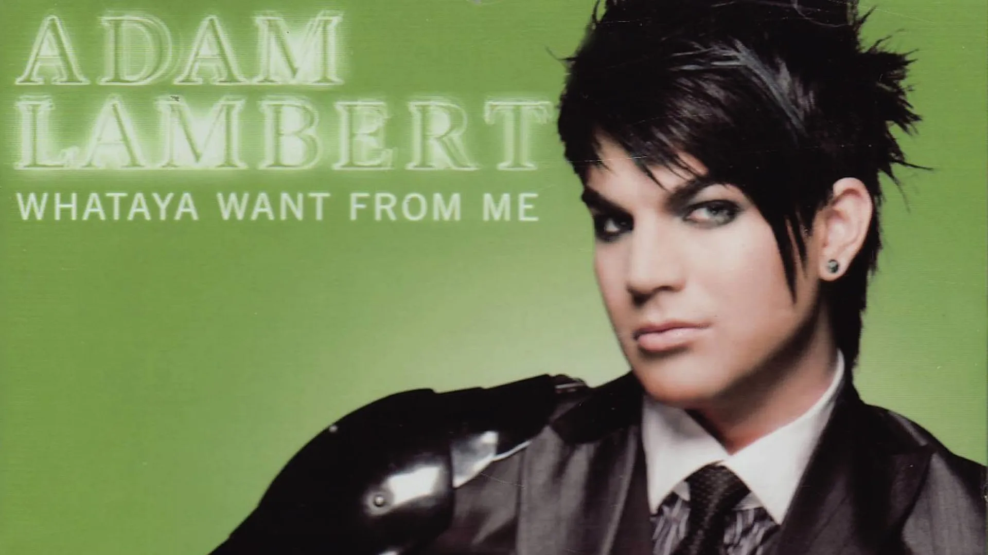 Adam Lambert on the official cover of the song Whataya Want from Me (Source: IMDb)